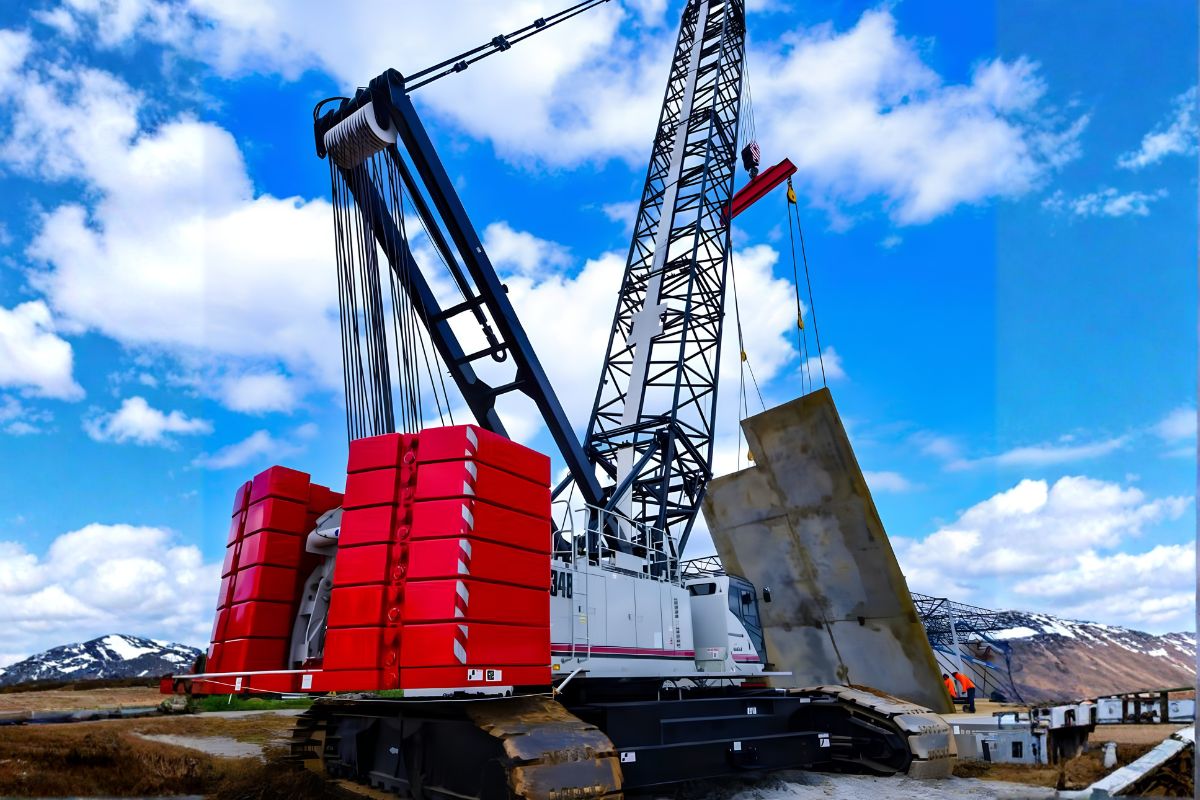 Sebastian Cancel Crane & Rigging LLC heavy lift crane equipment in operation